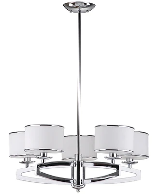 Safavieh Leonora Chrome-Finish Pendant