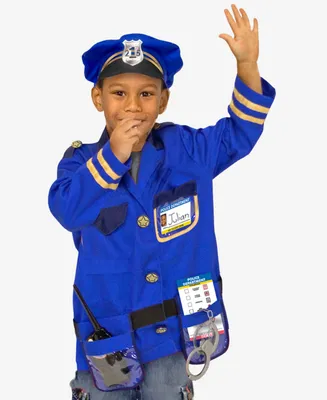 Melissa & Doug Police Officer Role Play Costume Set