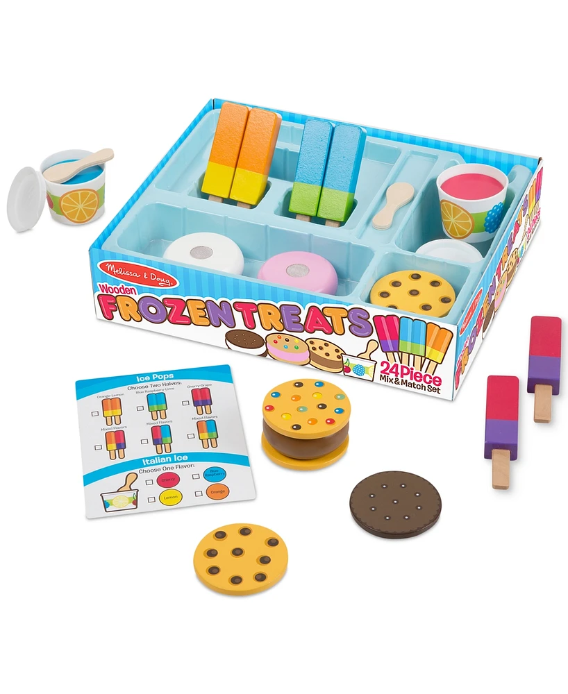 Melissa & Doug Wooden Frozen Treats Set