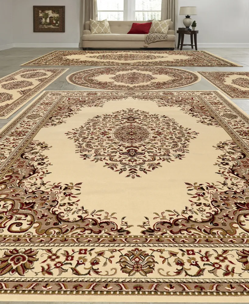 Closeout! Km Home Vienna Kerman Red 5-Pc. Rug Set