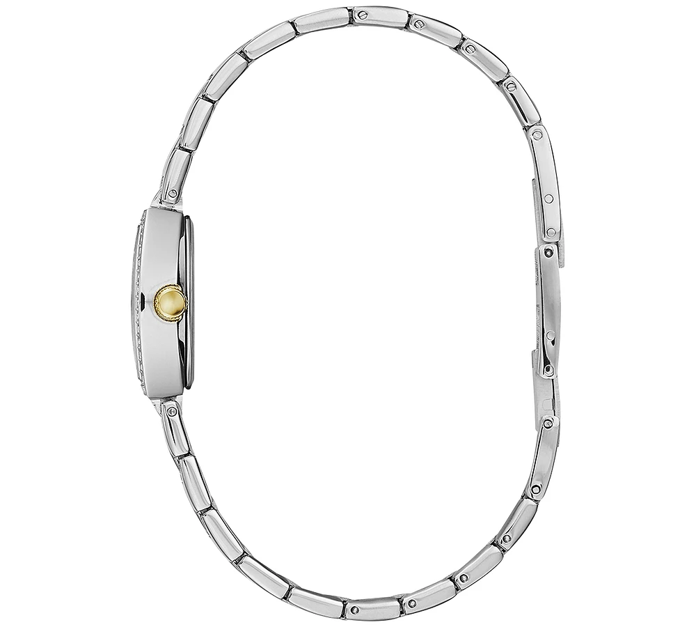 Caravelle Designed by Bulova Women's Two-Tone Stainless Steel Bracelet Watch 18x24mm