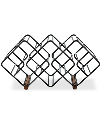 Gourmet Basics By Mikasa 12 Bottle Stackable Wine Rack