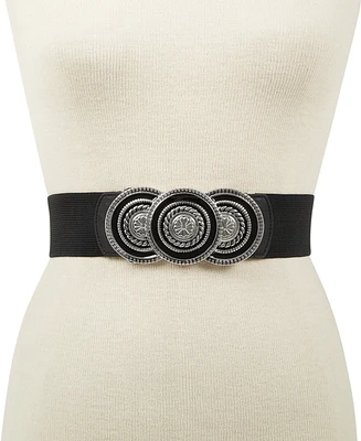 I.n.c. International Concepts Round-Buckle Stretch Belt, Created for Macy's
