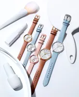 Michael Kors Women's Pyper Blush Leather Strap Watch 38mm
