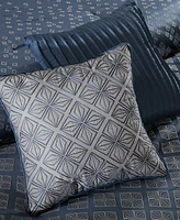 Madison Park Biloxi Geometric Jacquard 6-Pc. Duvet Cover Set, King/California King