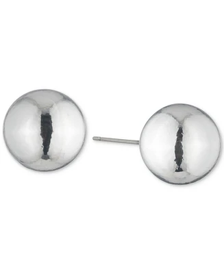 Lauren Ralph Lauren Silver-Tone Metal Stud Earrings