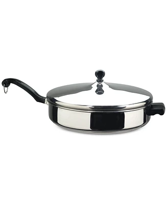 Farberware Classic Series Stainless Steel 4.5-Qt. Saute Pan & Lid
