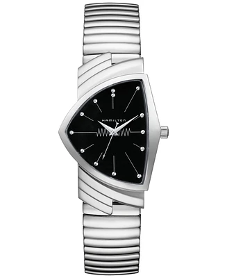 Hamilton Unisex Swiss Ventura Stainless Steel Bracelet Watch 32mm