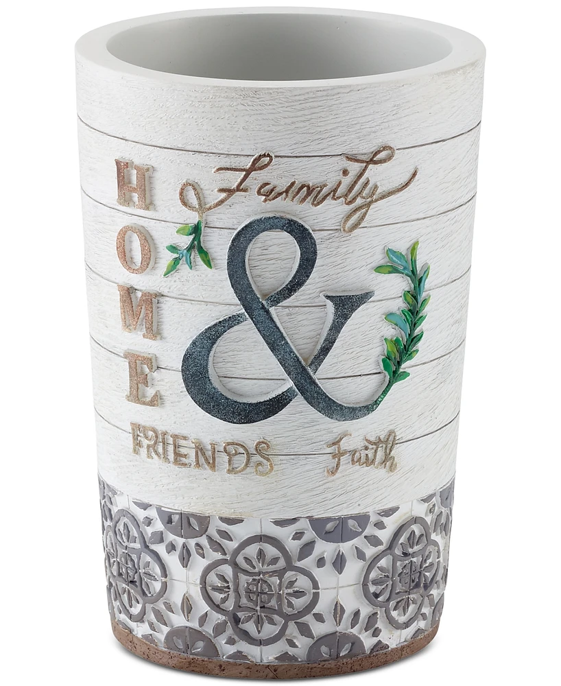 Avanti Modern Farmhouse Rustic Style Resin Tumbler