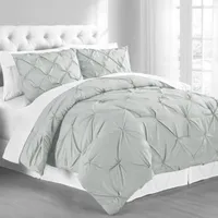Cathay Home Inc. Premium Collection Pintuck Comforter Sets
