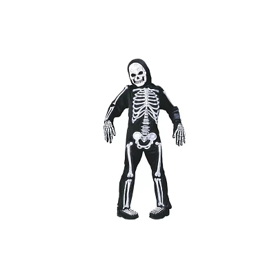 Kids Totally Skelebones One Piece Costume