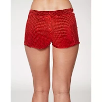 Adult Red Sequin Shorts
