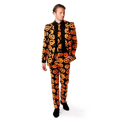 Adult Jack-O-Lantern Plus Size Suit