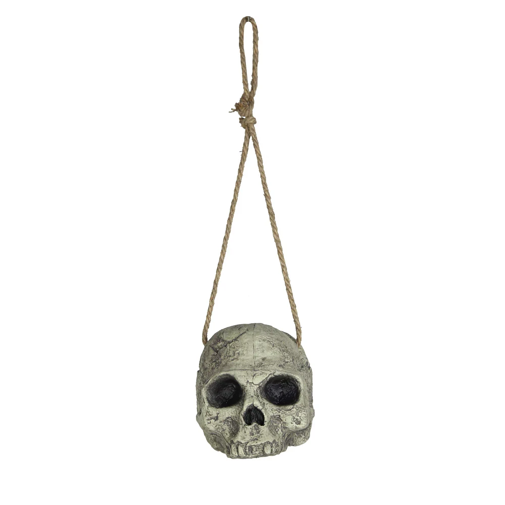 Decrepit Hanging Skull - Decorations