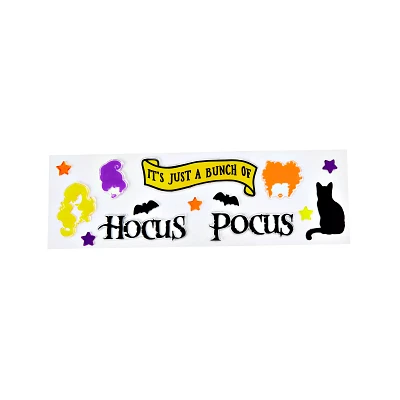 Bunch of Hocus Pocus Gel Window Cling - Disney