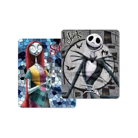 Jack and Sally Reversible Fleece Blanket - The Nightmare Before Christmas