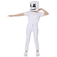 Kids Mesh Marshmello Half Mask