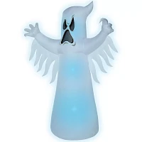 8 Ft Light-Up Ghost Inflatable Decoration