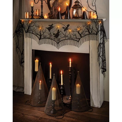 Light-Up LED Mantel Scarf - Hocus Pocus