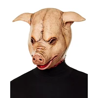 Severed Pig Head Full Mask