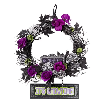 It's Showtime Wreath - Beetlejuice