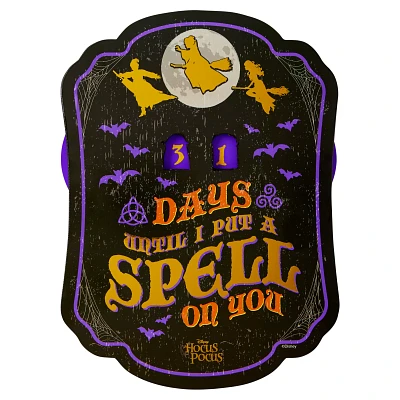 Hocus Pocus Halloween Countdown Sign - Disney