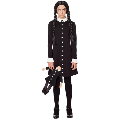 Kids Wednesday Addams Costume - The Family