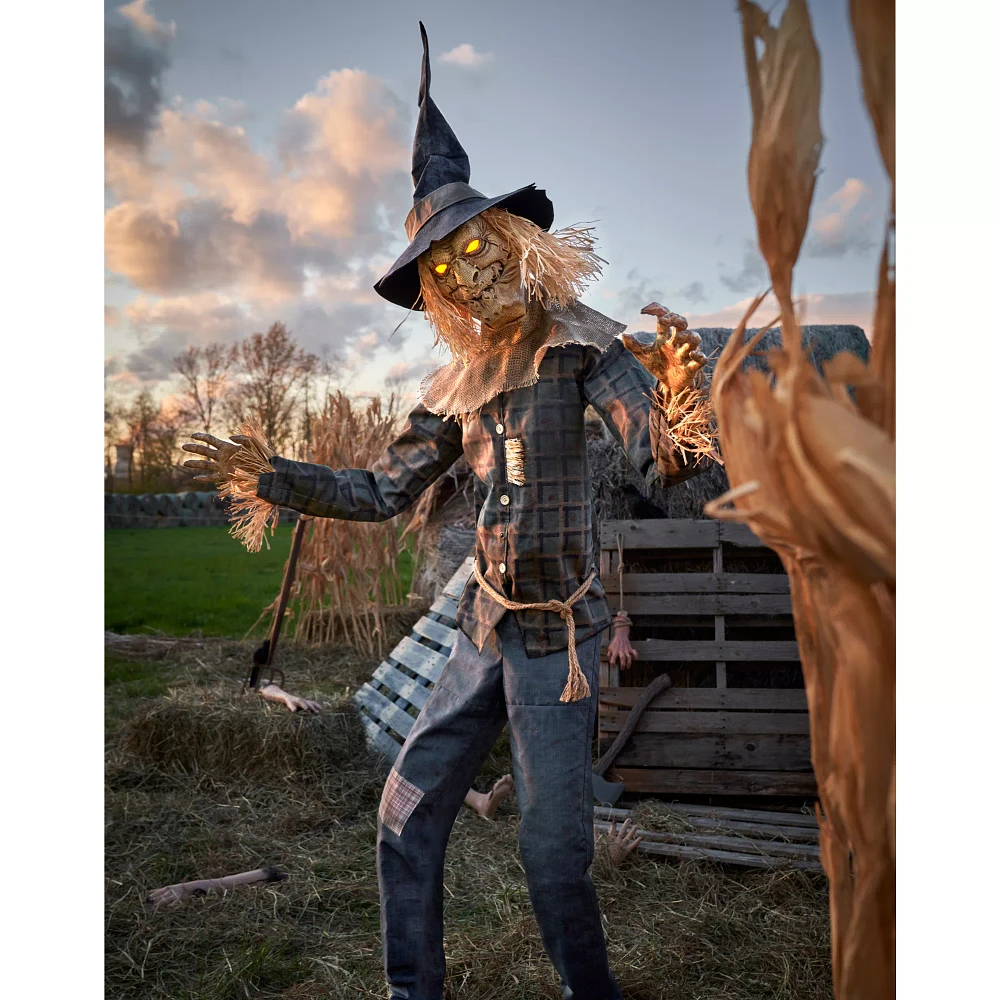 6 Ft Strawman Animatronic