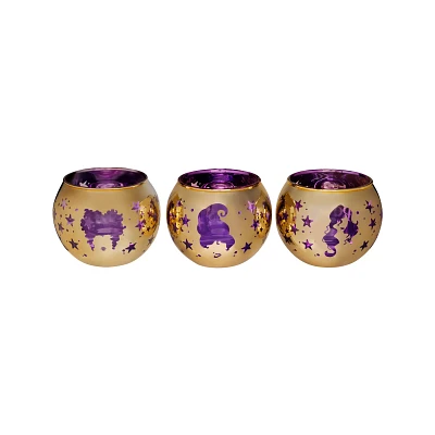 Hocus Pocus Tea Light Candle Holder Set 3 Pack - Disney