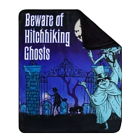 Hitchhiking Ghosts The Haunted Mansion Fleece Blanket - Disney