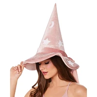 Pink Celestial Witch Hat