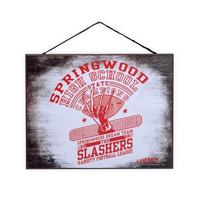 Welcome to Springwood Sign - A Nightmare on Elm Street