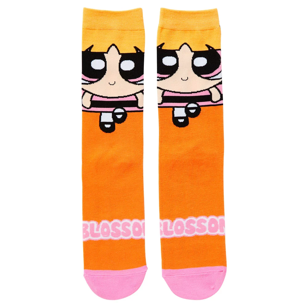 Blossom Crew Socks - The Powerpuff Girls