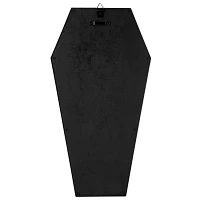 Gothic Noir Skull Coffin Sign
