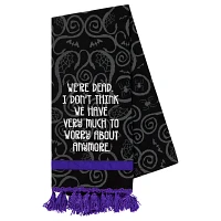Adam and Barb Quote Dish Towel - Beetlejuice