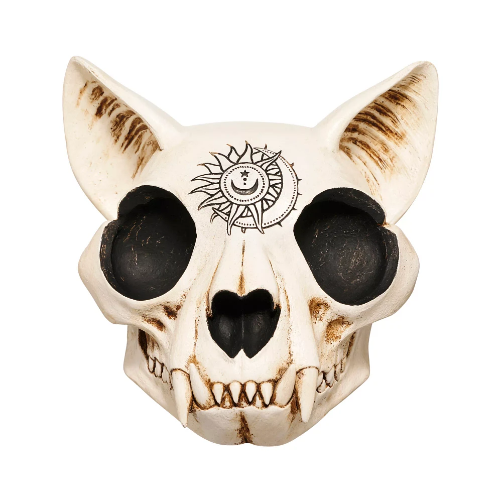 Mystical Arts Cat Skull