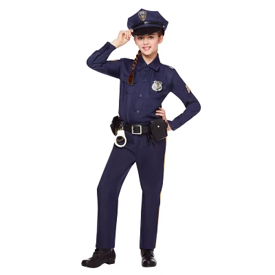 Kids Police Officer Costume Deluxe