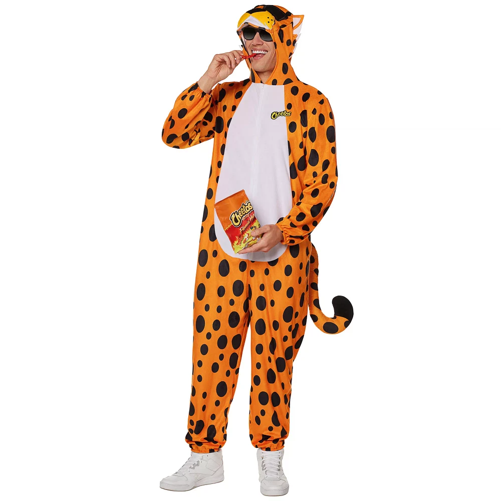 Adult Chester Cheetah Jumpsuit - Cheetos