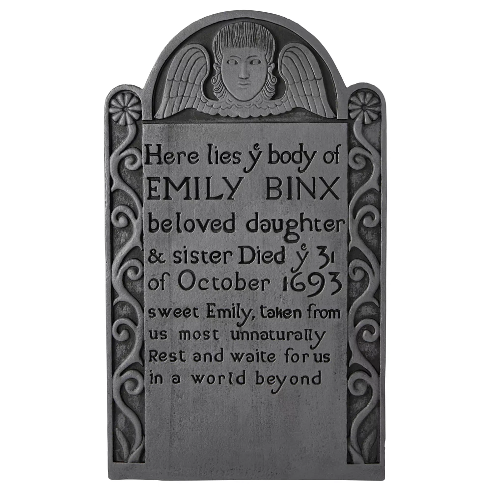 30 Inch Emily Binx Tombstone - Hocus Pocus