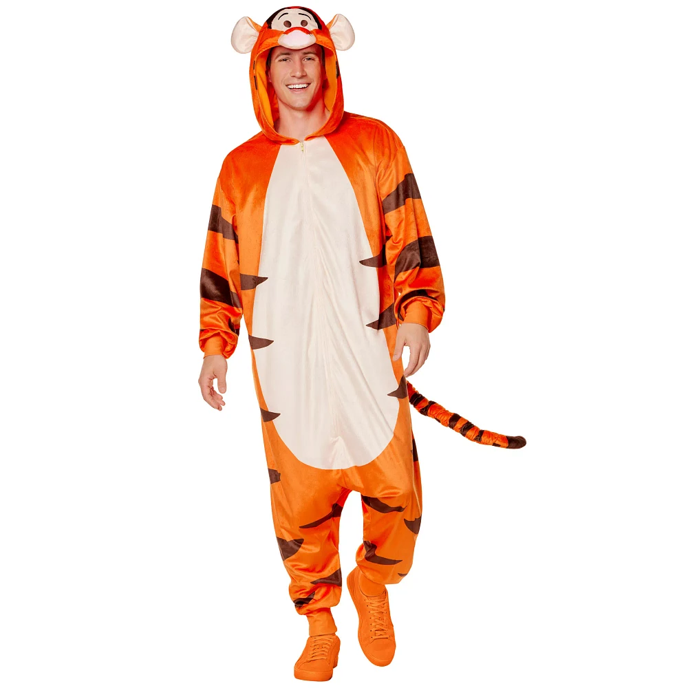 Adult Tigger Jumpsuit Costume - Winnie the Pooh