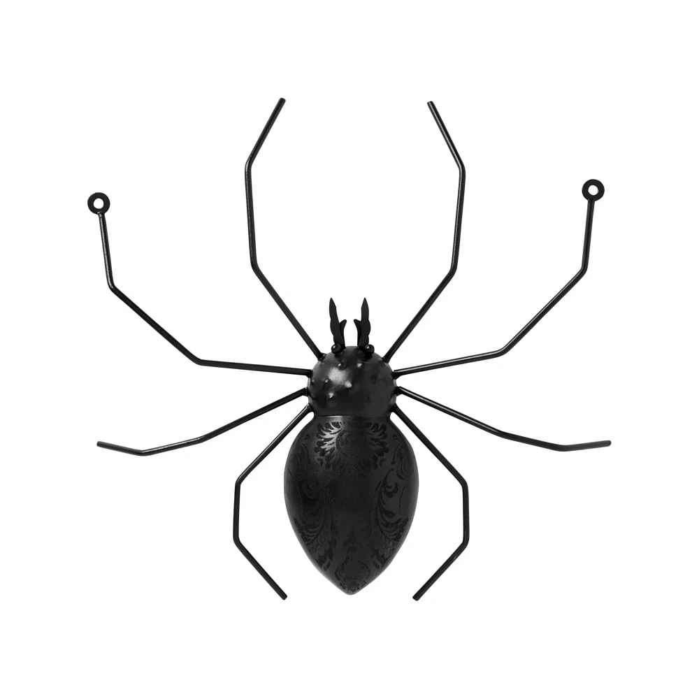 Gothic Noir Spider Wall Decor