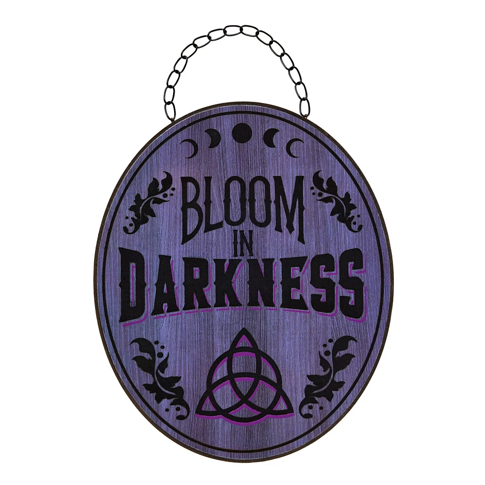 Mystical Arts Bloom in Darkness Sign