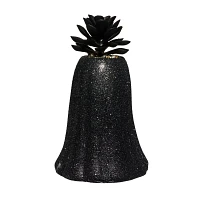 Black Glitter Ghost Faux Succulent