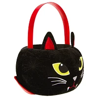 Vampire Cat Plush Treat Bucket