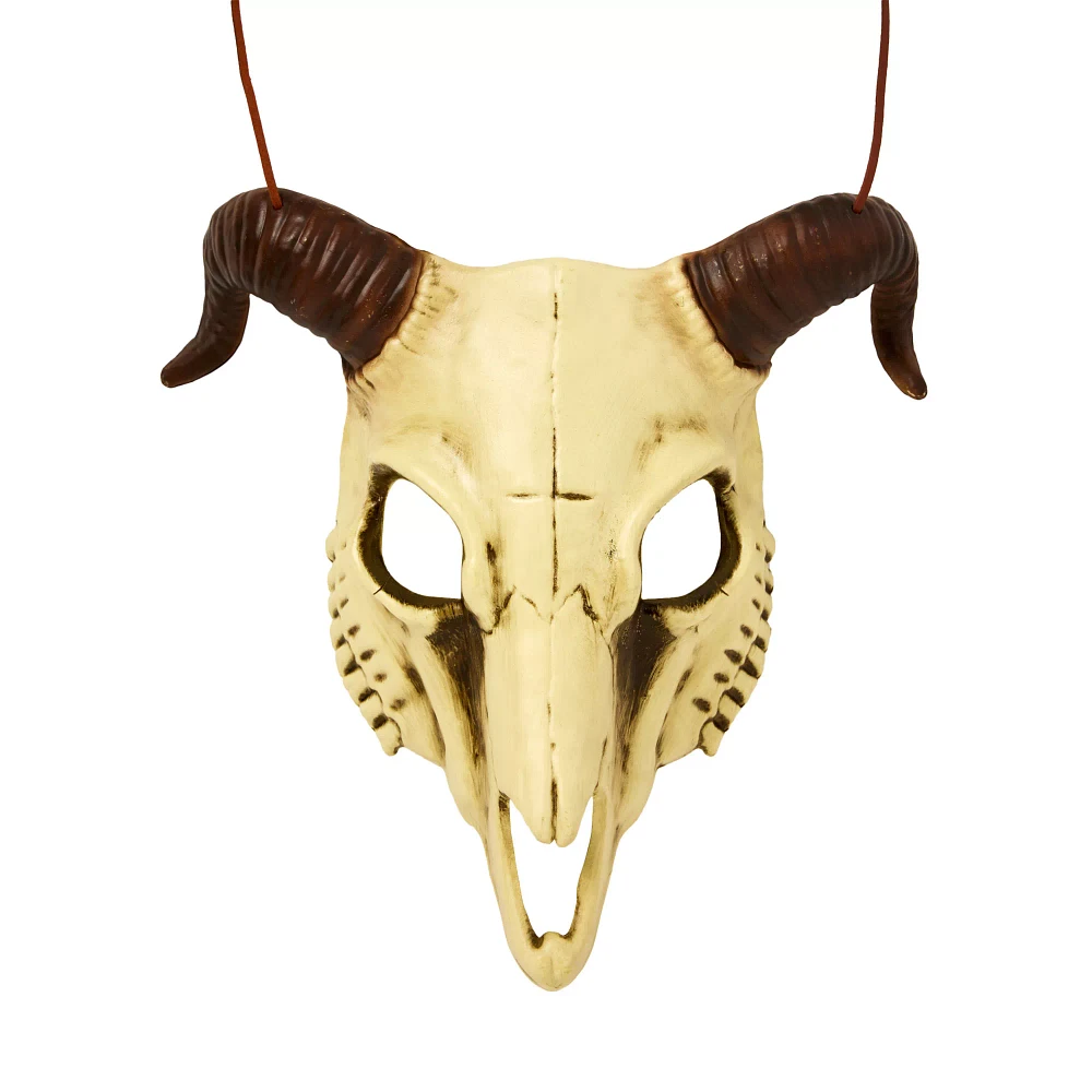 Hanging Ram Skull