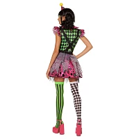 Adult Neon Clown Costume