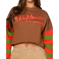 Freddy Krueger Cropped Crewneck - A Nightmare on Elm Street