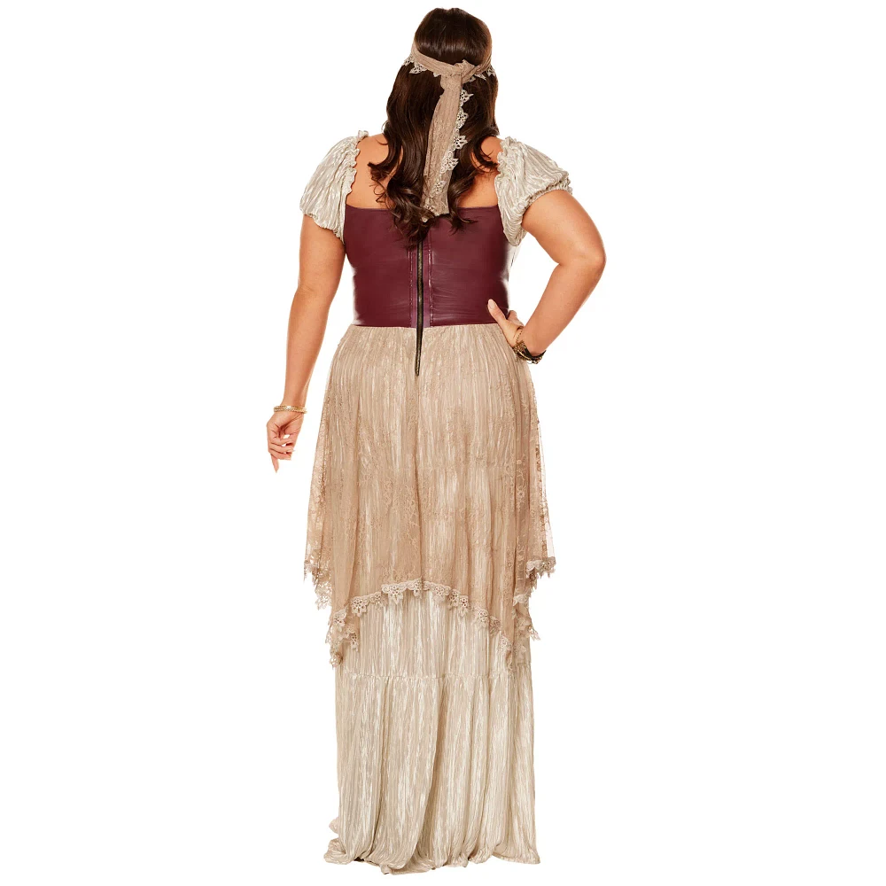Adult Romantic Pirate Dress Costume