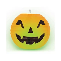Hanging Happy Light-Up Jack-O-Lantern
