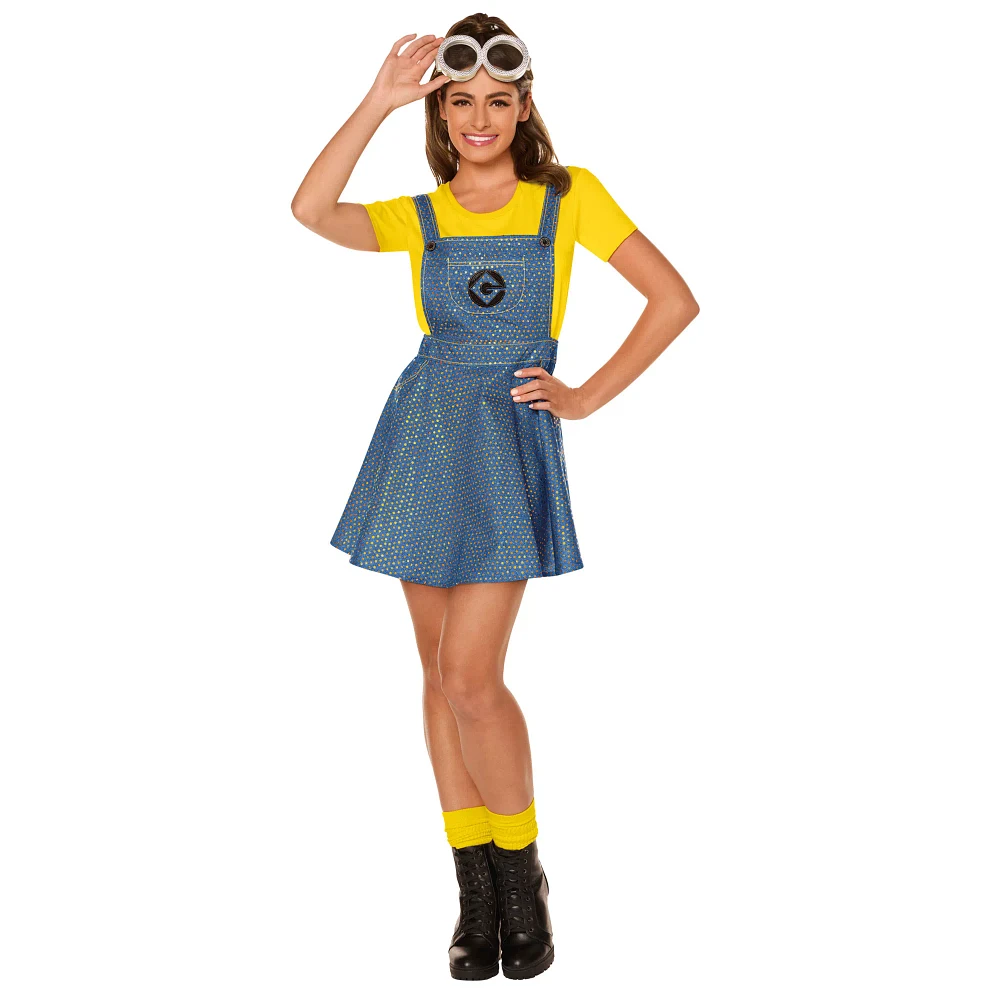 Adult Minions Bling Dress Costume